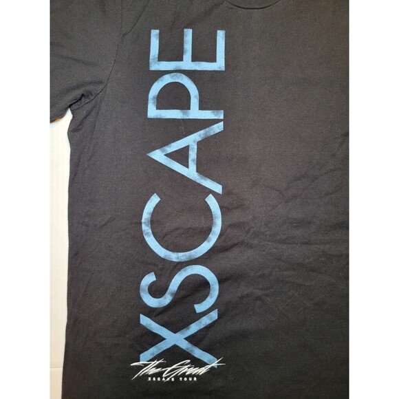 2017-2018 The Great Xscape Tour Graphic Shirt Mens Size Medium Black Music‎ - Picture 5 of 8